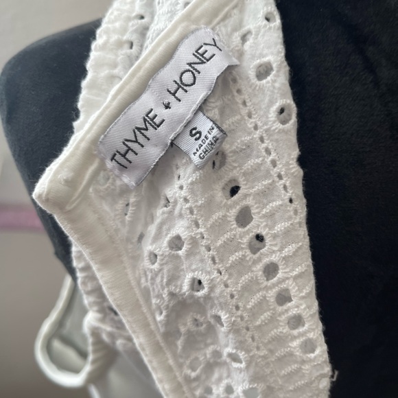 Thyme +Honey sheath style dress size Small white - Picture 5 of 5